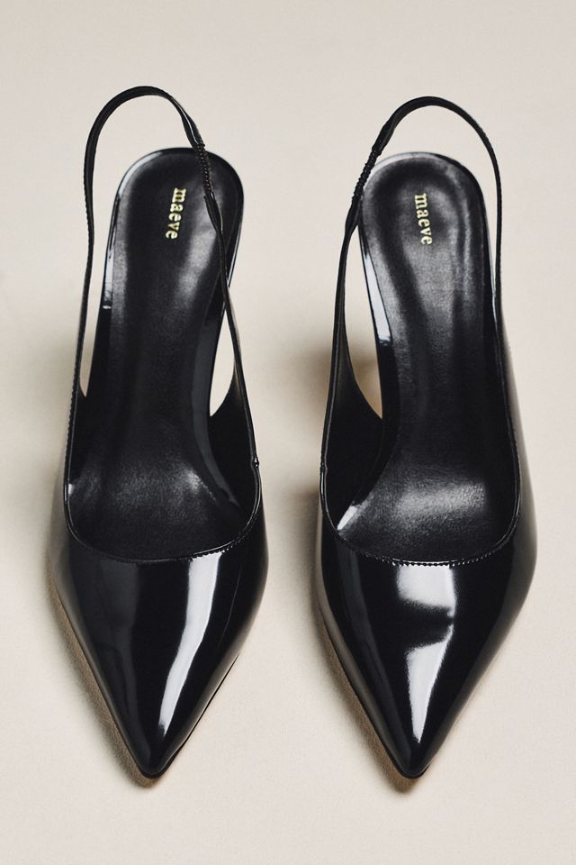 Maeve Kitten Slingback Heels #1