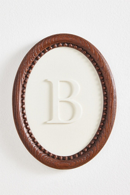 Emery Wood Monogram Gallery Wall Charm