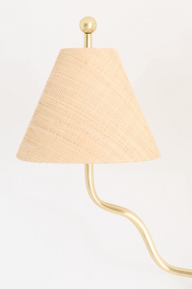 Beatrice Double Wavy Shaded Sconce #1