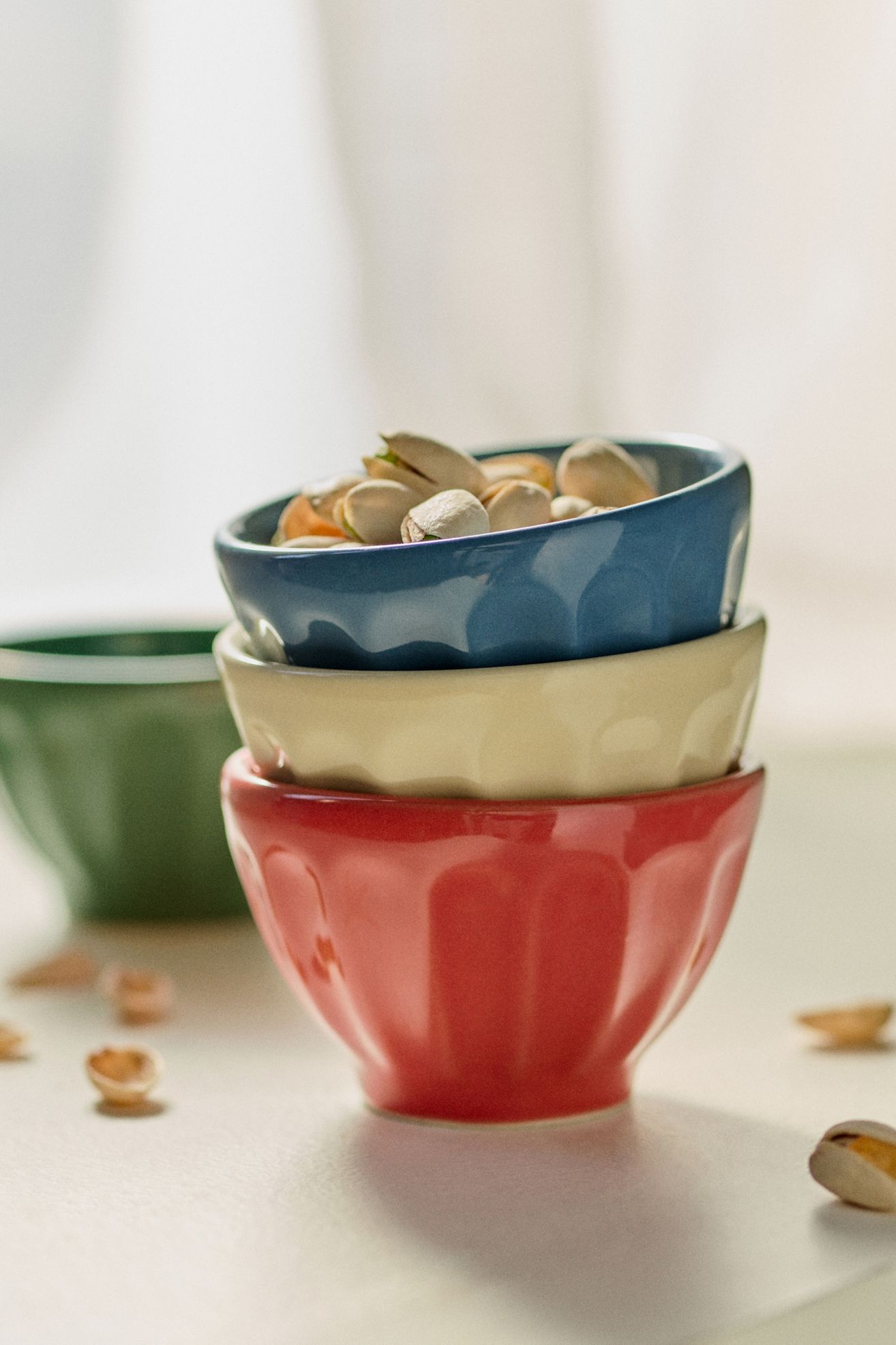 The Latte Stoneware Mini Bowl, Set of 4: Amelie Edition - Multi, Set Of 4