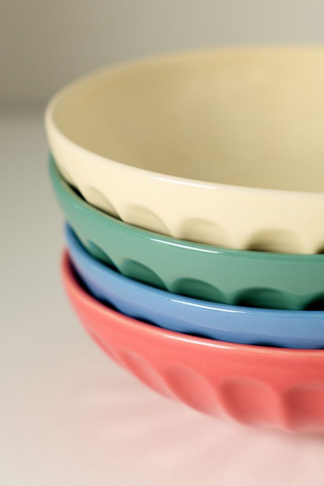 The Latte Stoneware Pasta Bowl, Set of 4: Amelie Edition | AnthroHome