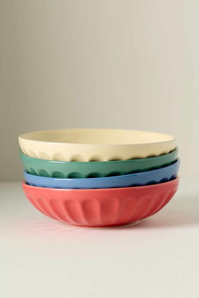 The Latte Stoneware Pasta Bowl, Set of 4: Amelie Edition #1