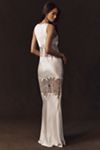 Anthropologie Weddings x Shona Joy Stratus Plunge-Neck Maxi Dress
