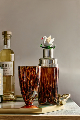 Swan Pond Life Cocktail Shaker