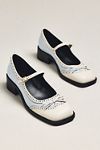 Maeve Bow Mary Jane Brogue Heels