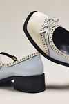 Maeve Bow Mary Jane Brogue Heels