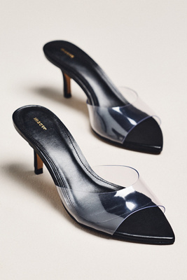 Maeve Mule Heels In Black