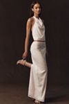 Anthropologie Weddings x Shona Joy Illusion Sequin A-Line Maxi Skirt