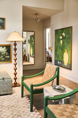 Hollis Woven Rattan Accent Chair