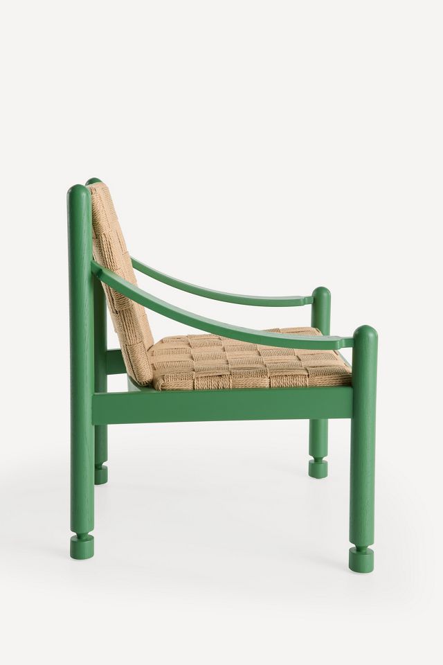 Hollis Woven Rattan Accent Chair #3