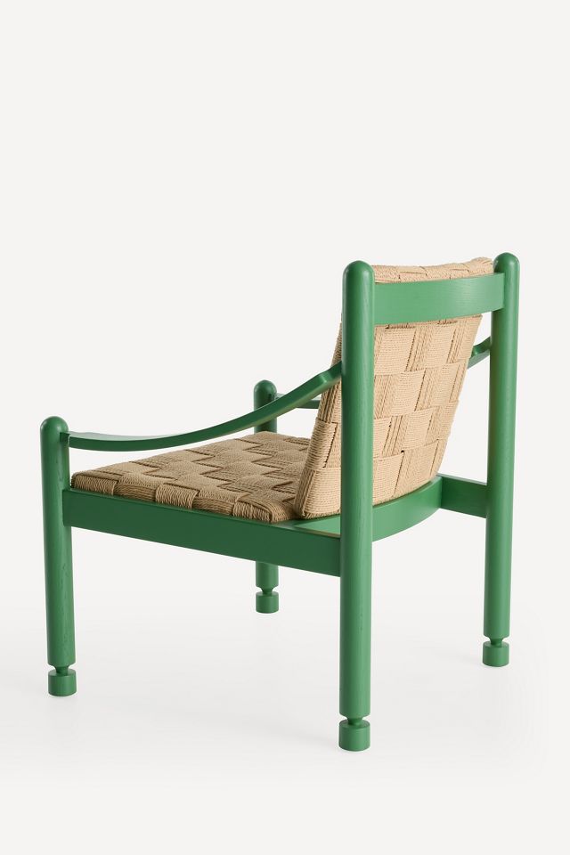 Hollis Woven Rattan Accent Chair #4