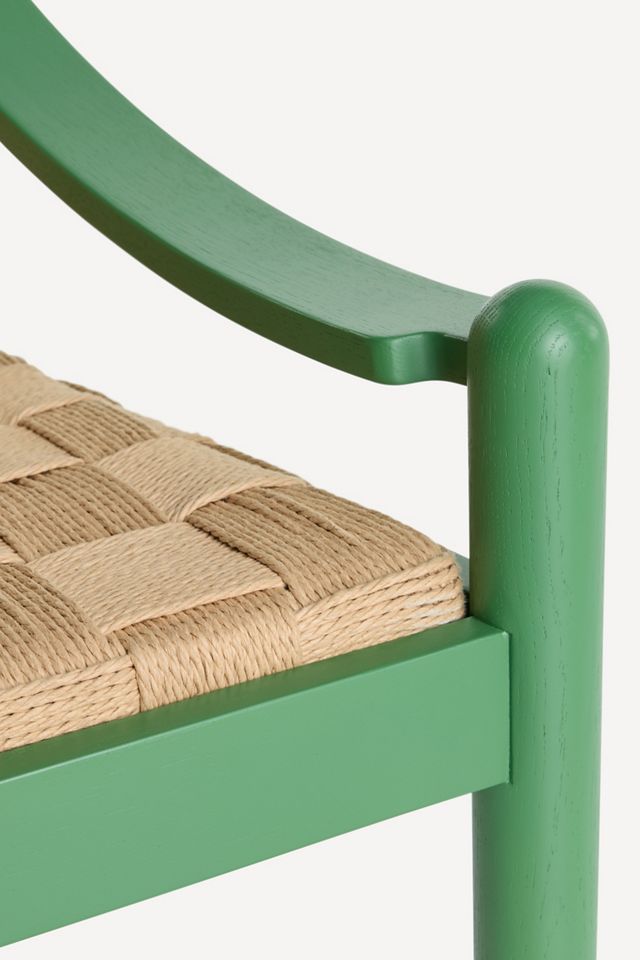 Hollis Woven Rattan Accent Chair #5