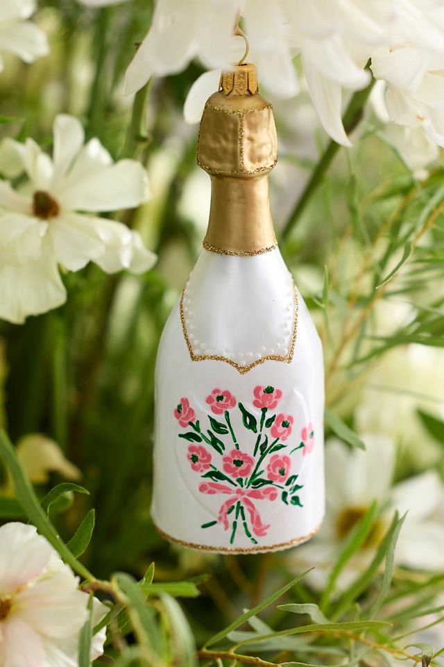 Wedding Toast Glass Ornament #1