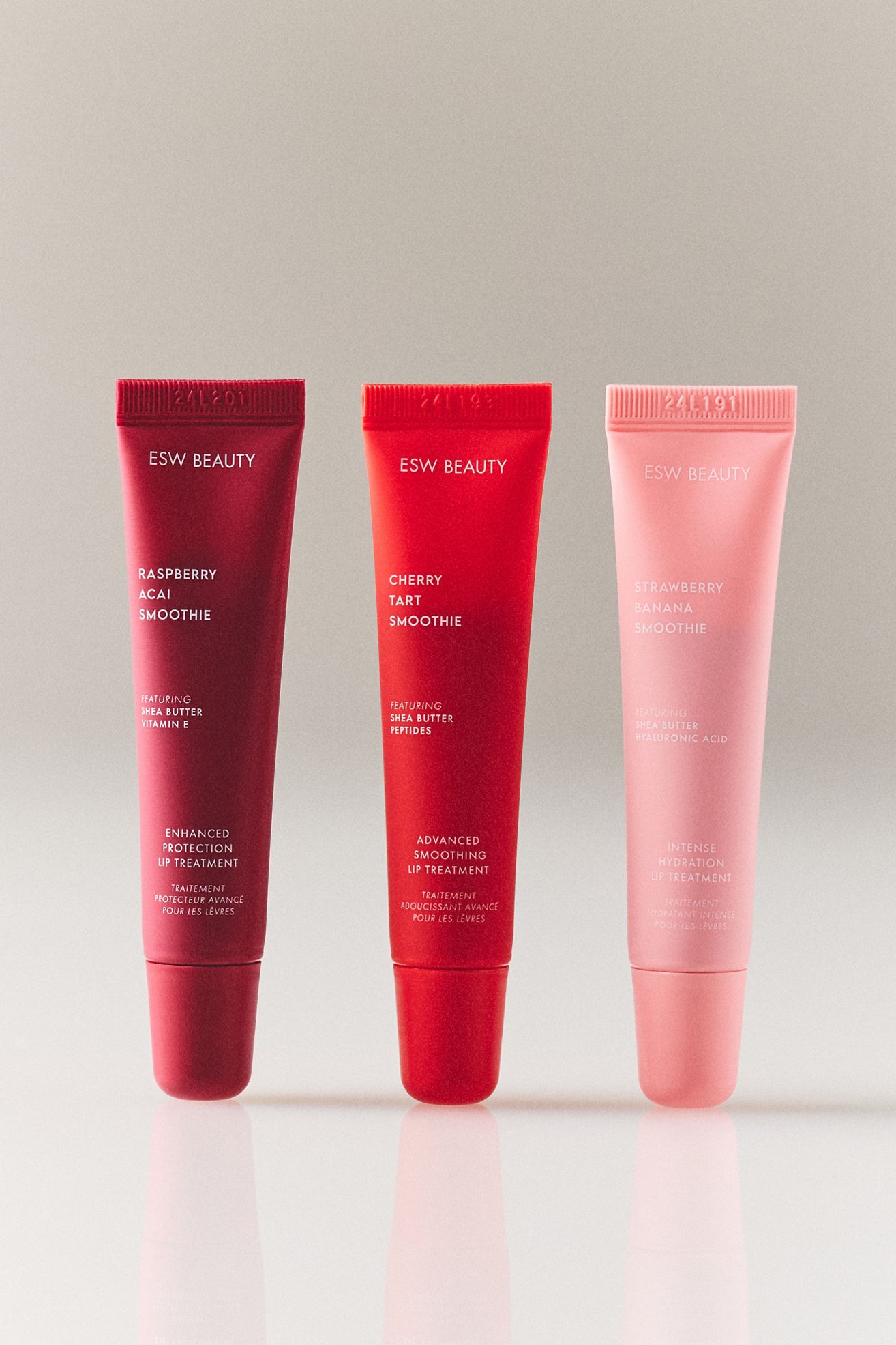 ESW Beauty Berry Kisses Lip Treatment Trio Set