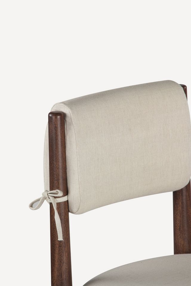 Cece Linen Dining Chair #4