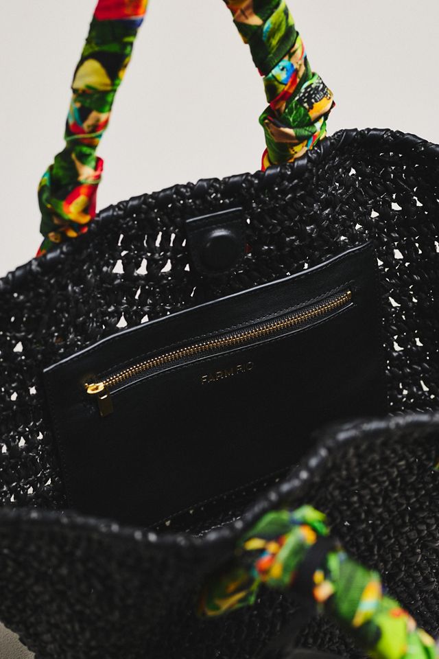 Farm Rio Raffia Tote | Anthropologie