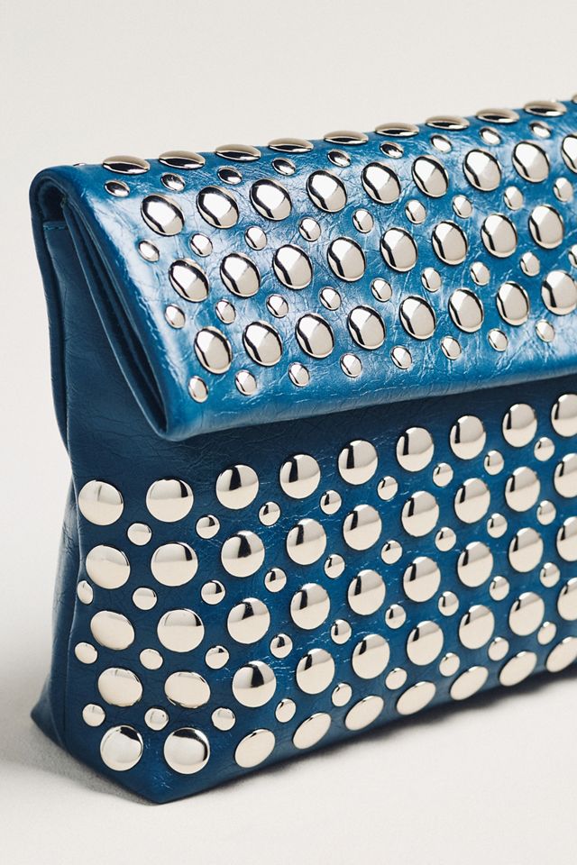 Studded Foldover Clutch #2