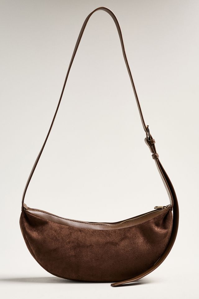 Curved Buckle Sling Bag #1