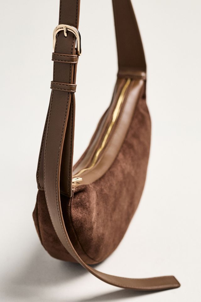 Curved Buckle Sling Bag #2