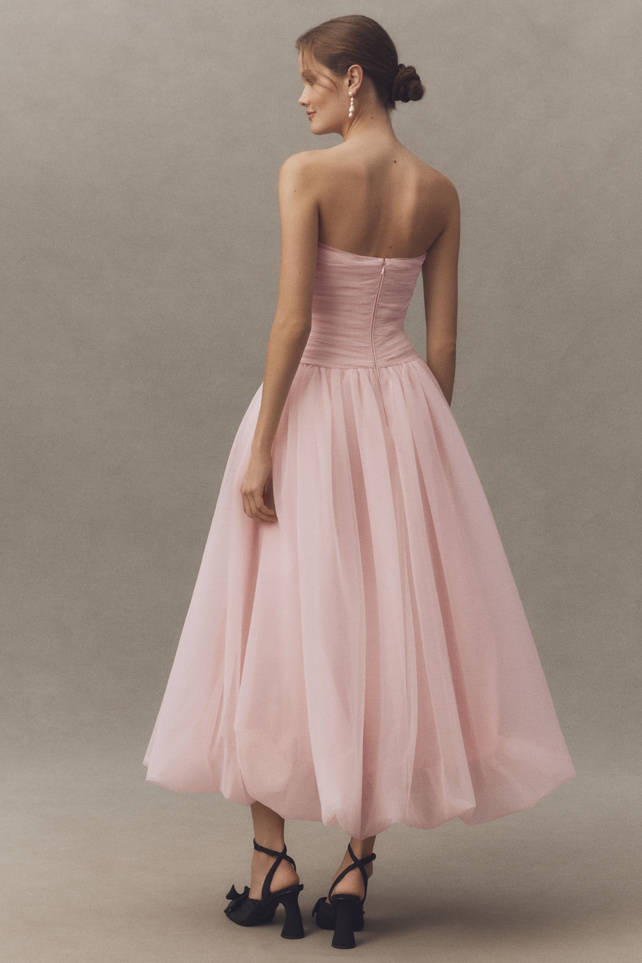 Mare Tulle Bubble Midi Dress