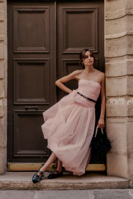 Mare Mare Tulle Bubble Midi Dress