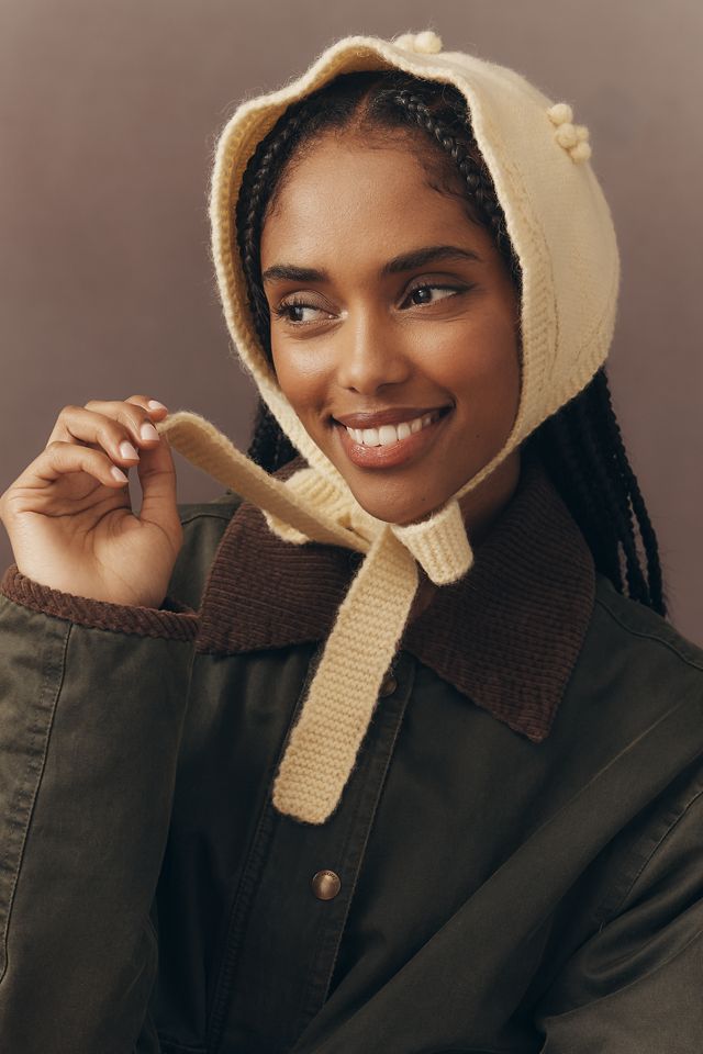 Damson Madder Mini Knit Bonnet | Anthropologie