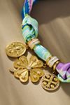 Gemelli Scarf Charm Necklace