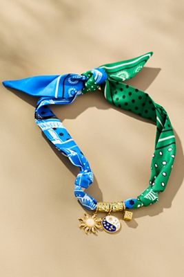 Gemelli Bandana Charm Necklace