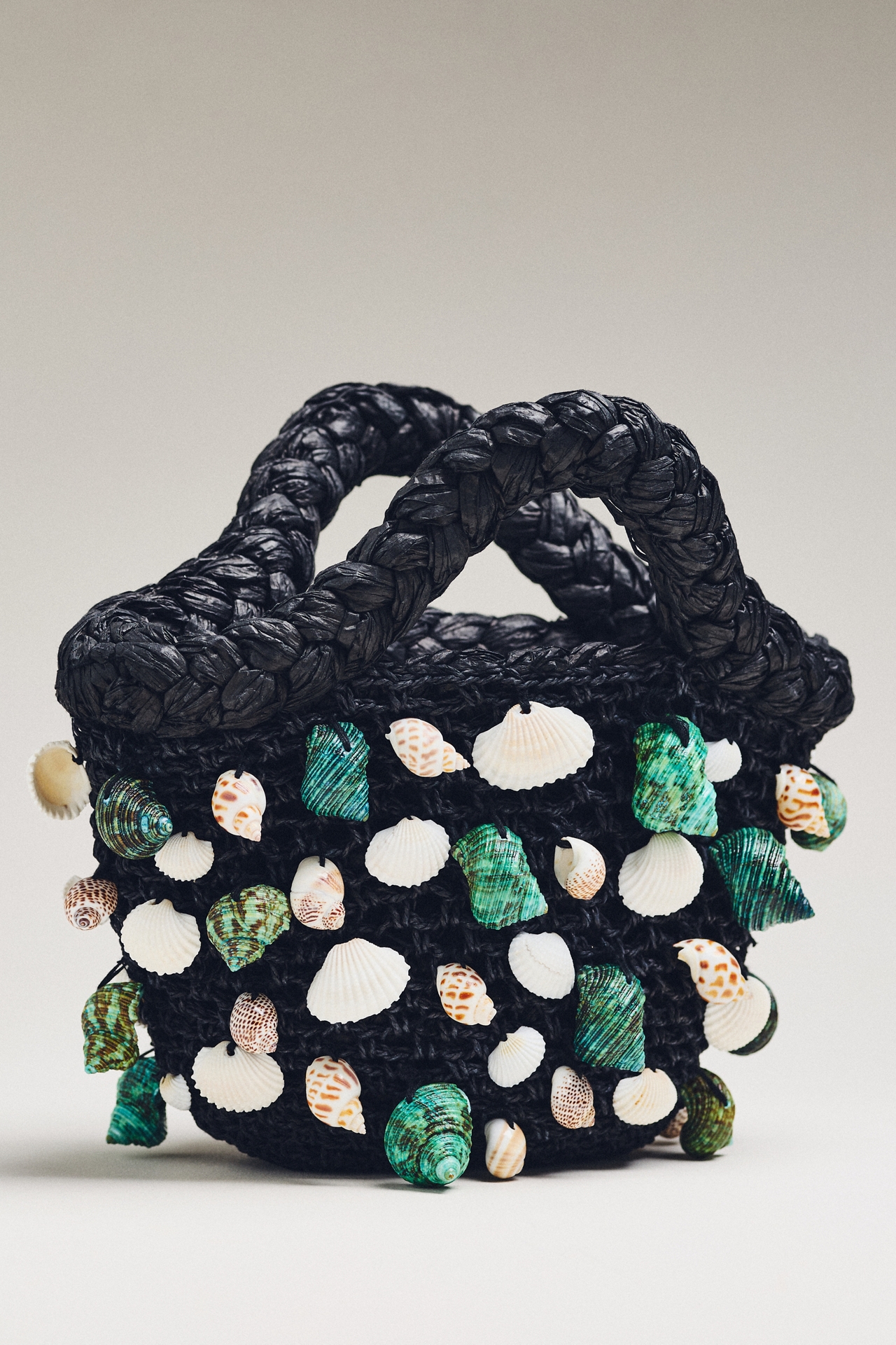 SIMONMILLER Shelly Raffia Tote Bag