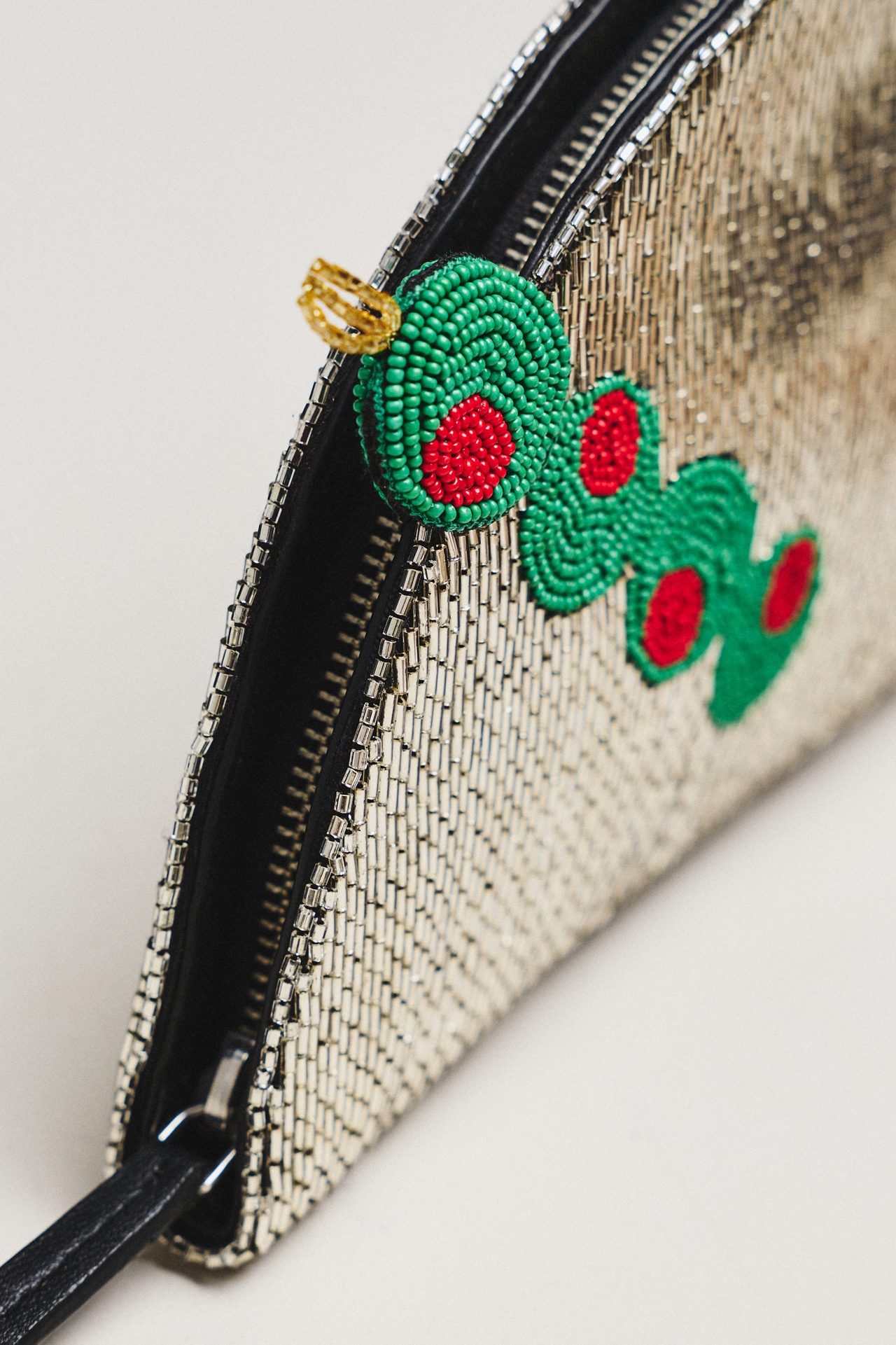 SIMONMILLER Beaded Martini Clutch