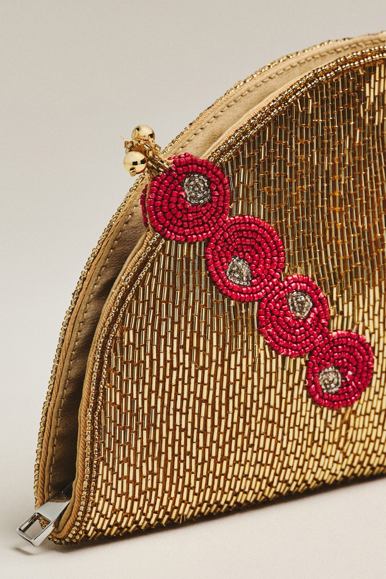 SIMONMILLER Beaded Martini Clutch