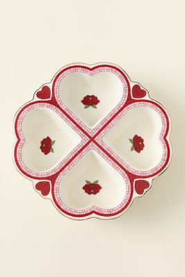 The Bistro Tile Stoneware Muffin Pan: Valentine's Edition