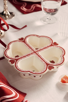 The Bistro Tile Stoneware Muffin Pan: Valentine's Edition