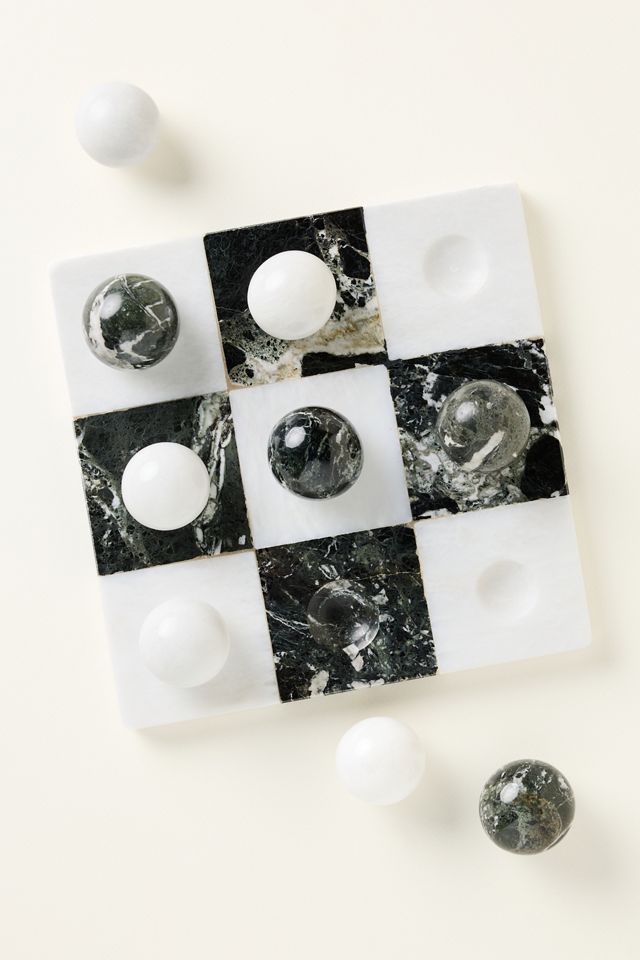 Marble Tic Tac Toe Board Game #1