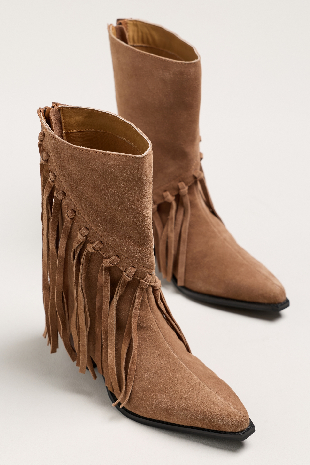 Matisse Buck Fringe Suede Boots