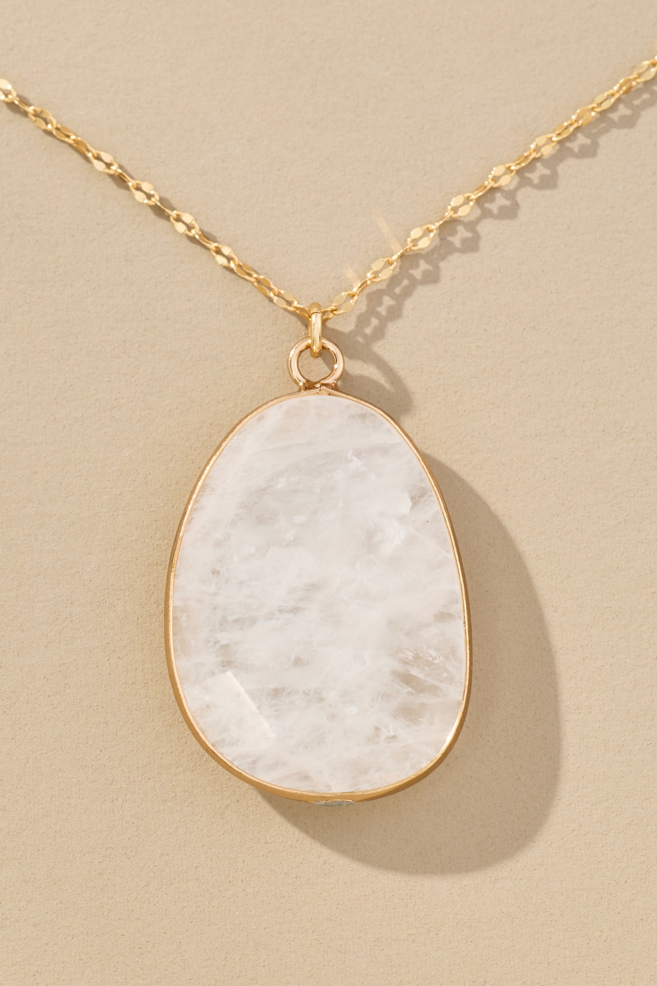 Stone Pendant Necklace