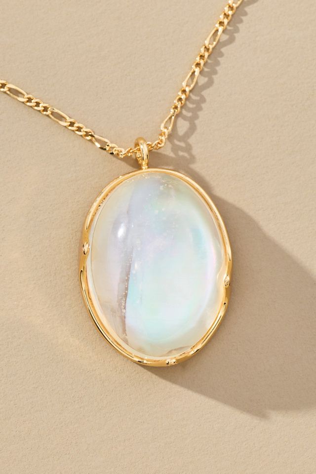 Stone Pendant Necklace #1