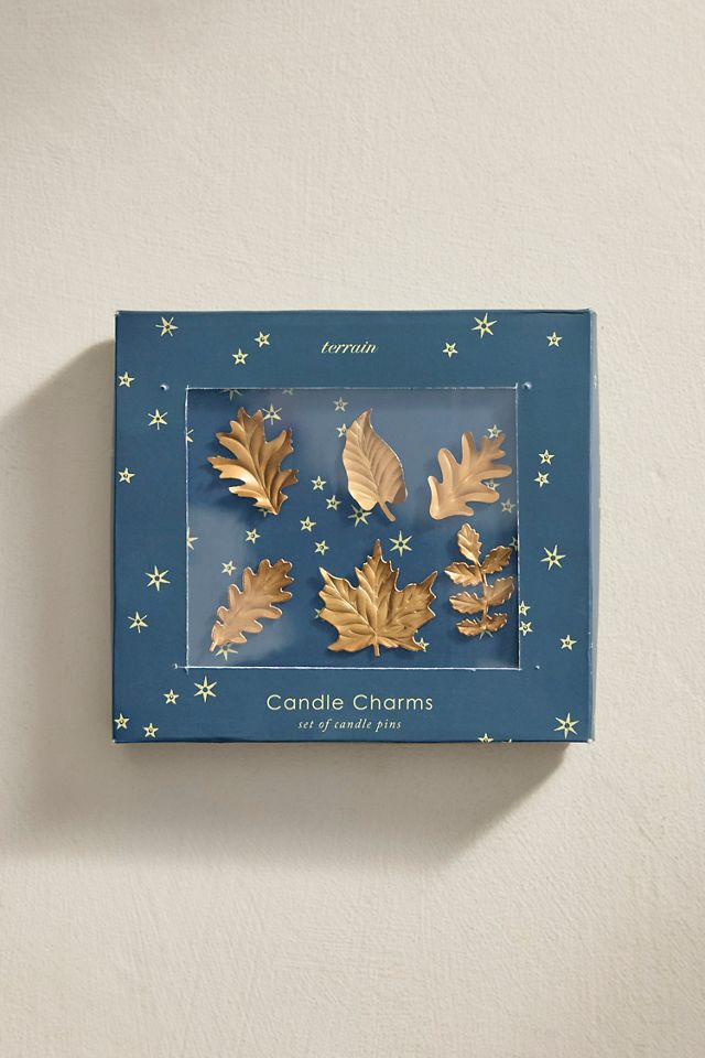 Foliage Candle Pins, Set of 6 #2