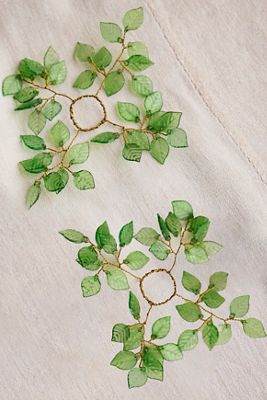 Leaves Candle Cuffs, Set of 2