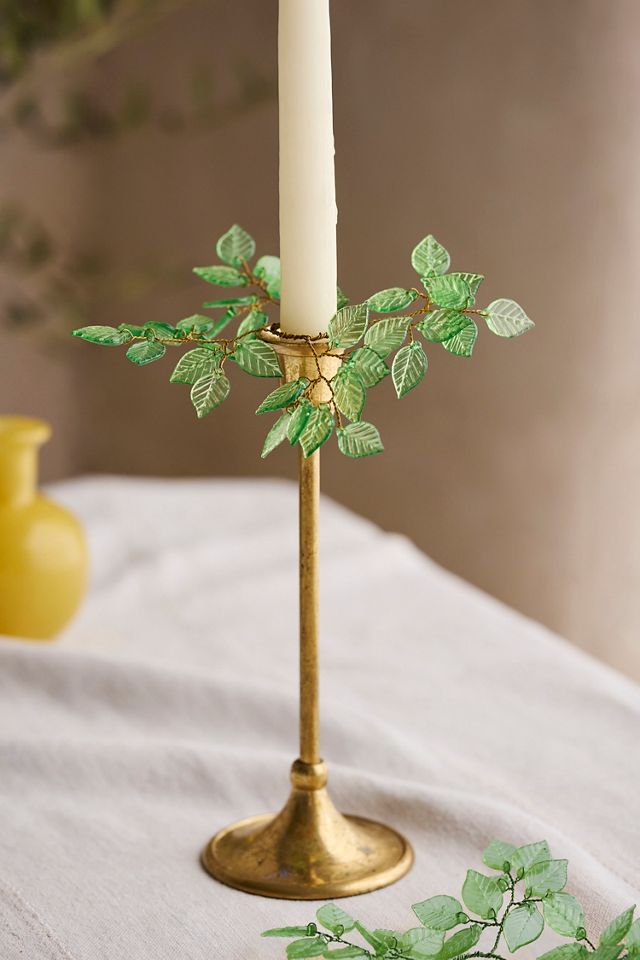 Leaves Candle Cuffs, Set of 2 #1