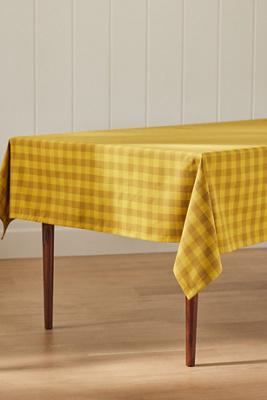 Hawkins New York Essential Gingham Tablecloth In Yellow