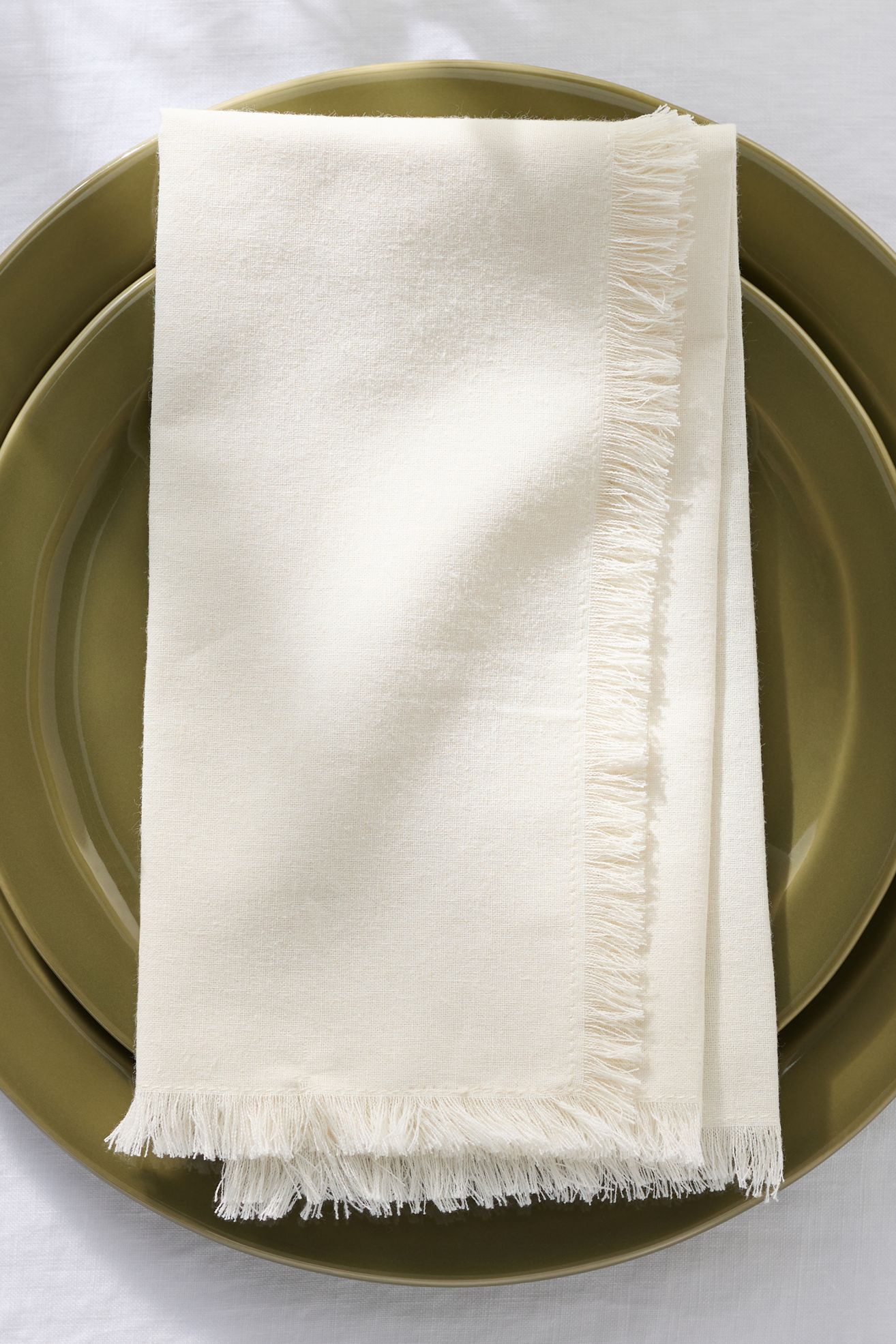 Hawkins New York Essential Dinner Napkins, Set of 4 - Ivory, Set Of 4