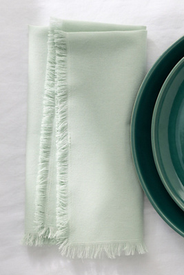 Hawkins New York Essential Dinner Napkins, Set Of 4 In Green