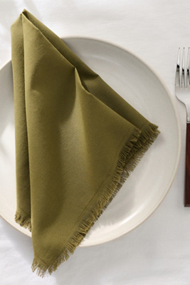 Hawkins New York Essential Dinner Napkins, Set Of 4 In Green