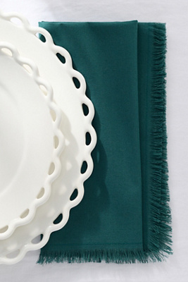 Hawkins New York Essential Dinner Napkins, Set Of 4 In Green