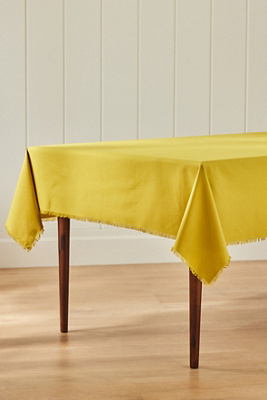 Hawkins New York Essential Cotton Tablecloth In Yellow
