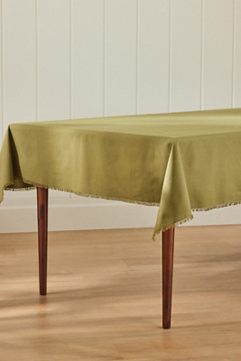 Hawkins New York Essential Cotton Tablecloth In Green