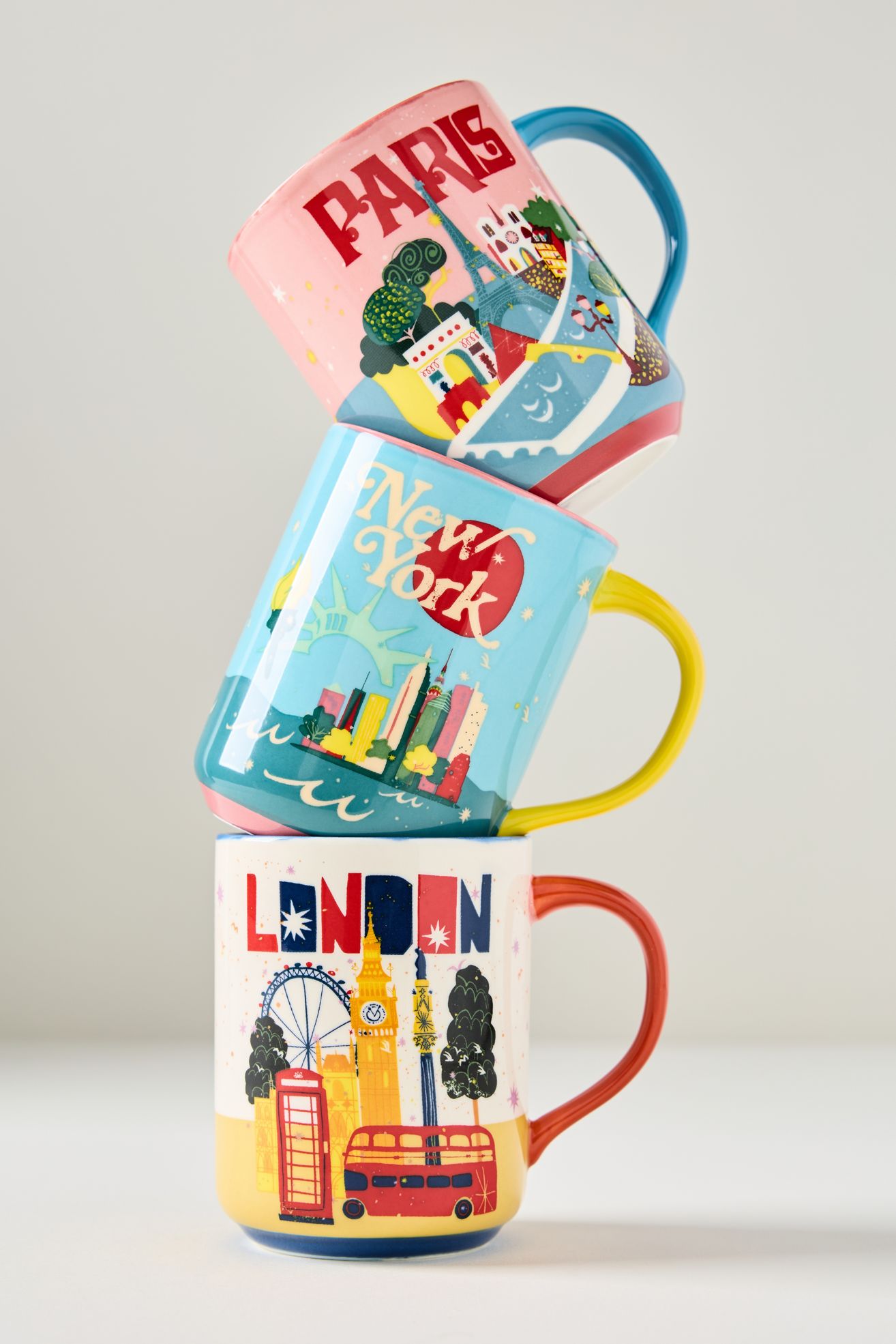 Daniella Manini Stoneware Mug - London, One Size