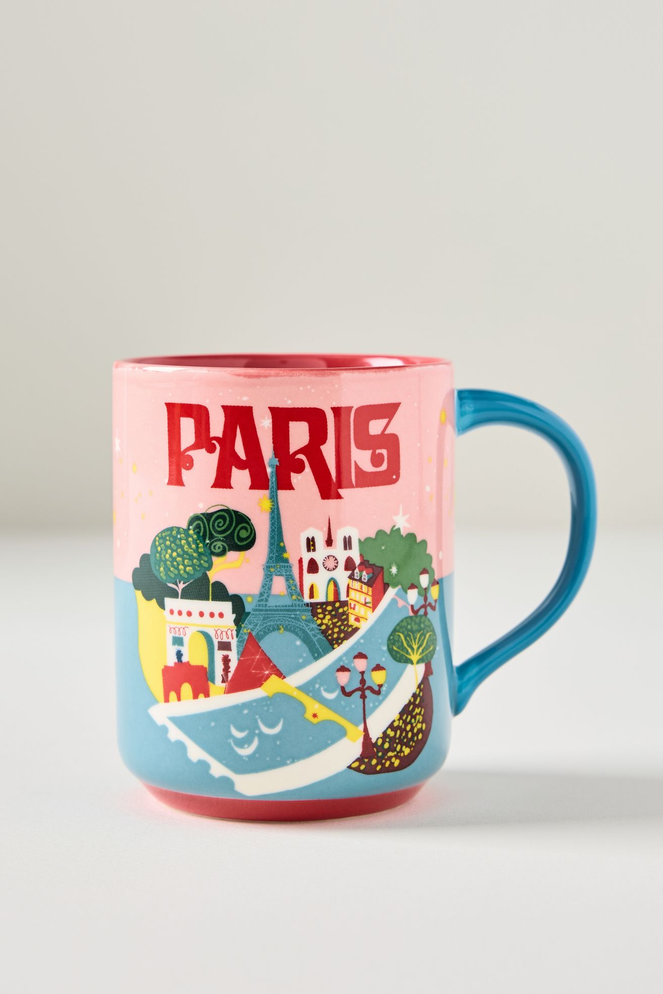 Daniella Manini Stoneware Mug - Paris, One Size