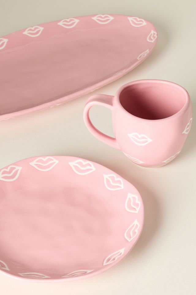Vida Icon Stoneware Platter: Valentine's Day Edition | AnthroHome